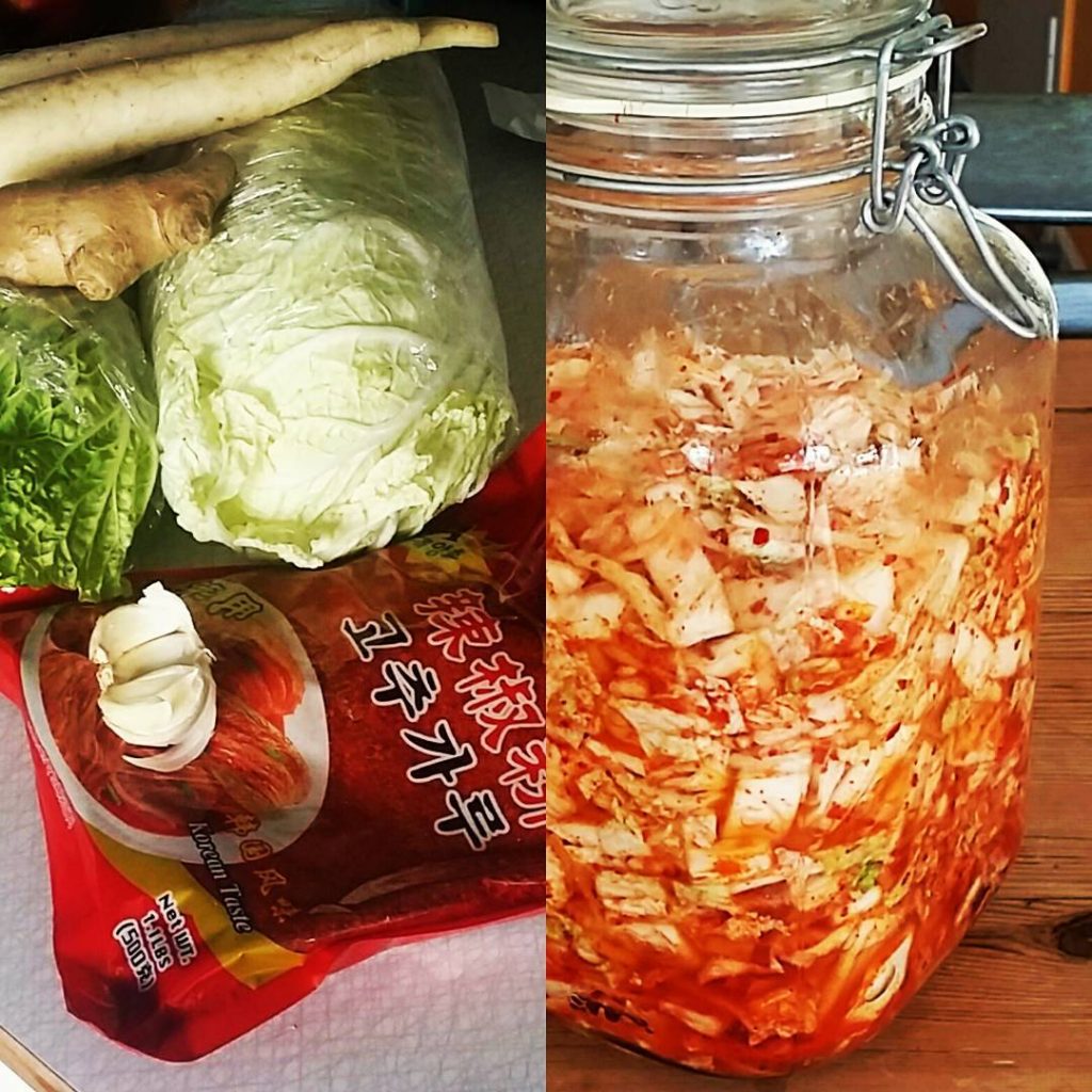 Ingredienser, kimchi